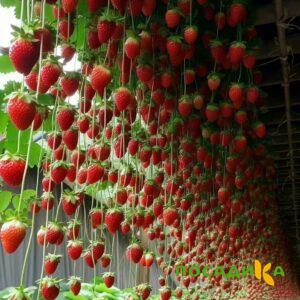 Клубника ампельная Анастасия купить по цене от 370р. в интернет-магазине «Посадика» с доставкой почтой в в Белебейе и по всей России – [изображение №1].