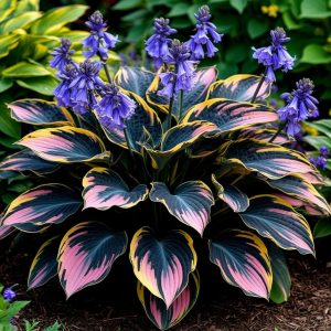 Хоста Пайн Эхо купить по цене от 699р. в интернет-магазине «Посадика» с доставкой почтой в в Белебейе и по всей России – [изображение №1].